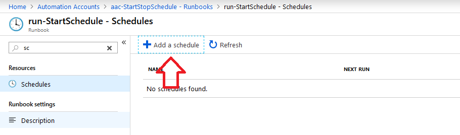 Start-stop Azure instances by a schedule